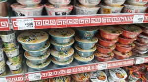 Spending Money in Japan Per Day - Instant Ramen