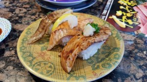 Spending Money Per Day in Japan - Sushi