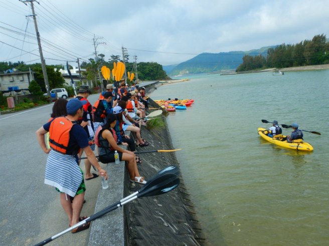 Kayaking Yanbaru Mangrove Okinawa - Instructions before