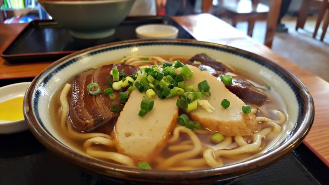 Where to Find the Best Soba in Naha Okinawa - Thick Noodles