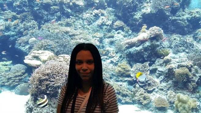 How Okinawa is Different from Mainland Japan - Me At the Aquarium