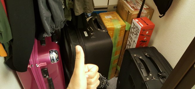 Leaving my home in Japan